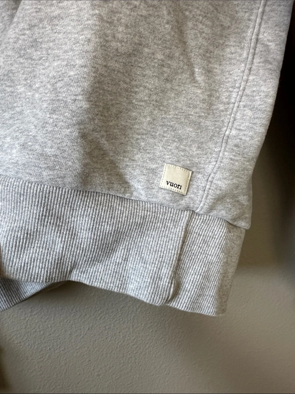 Vuori Restore 3/4 zip hoodie size XS - Picture 9 of 14